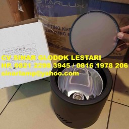 Lampu Downlight Outbow Cover Tutup Kaca E27 6inch 19cm